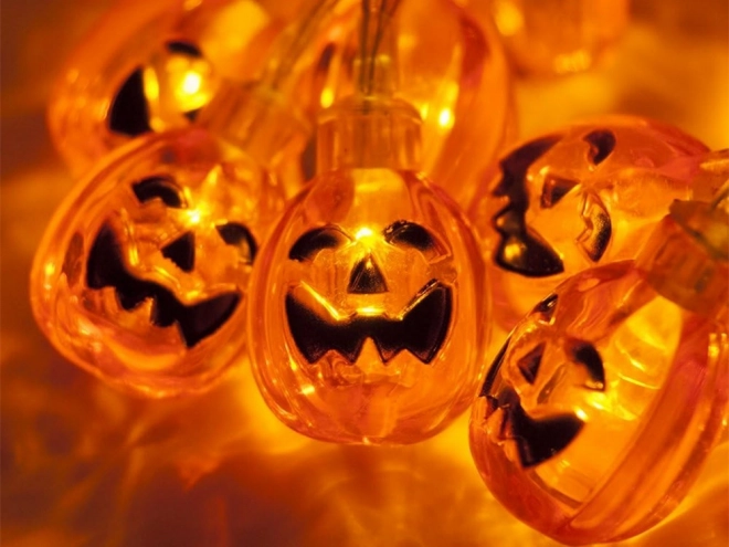 Halloween Pumpkin LED String Lights