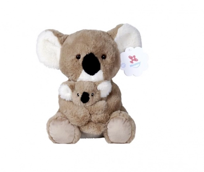 Wild Animal with Baby Plush Toy 28cm