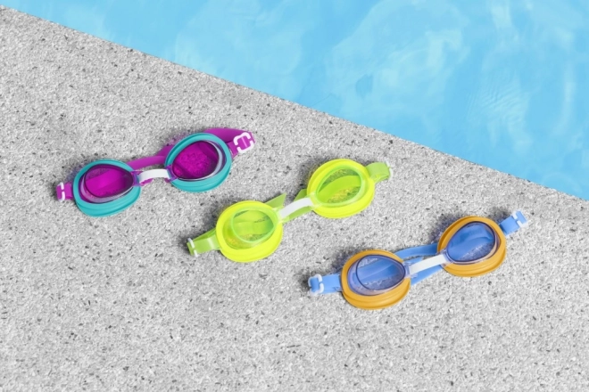 Schwimmbrille Aqua Burst für Kinder - 3er Pack