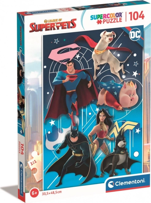 Puzzle DC League of Super-Pets 104 Pieces