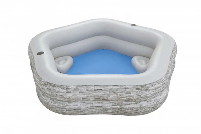 Inflatable Family Garden Pool with Seats