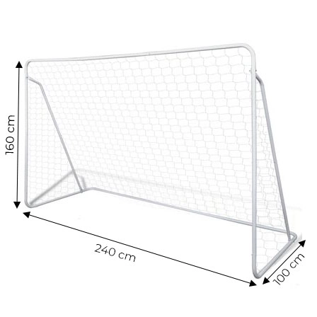 Football Goal with Net 240x160cm ECOTOYS