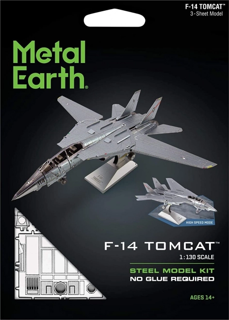 Metal Earth 3D Puzzle F-14 Tomcat Fighter Jet