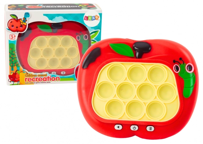 Red Pop-It Apple Sensory Game Console