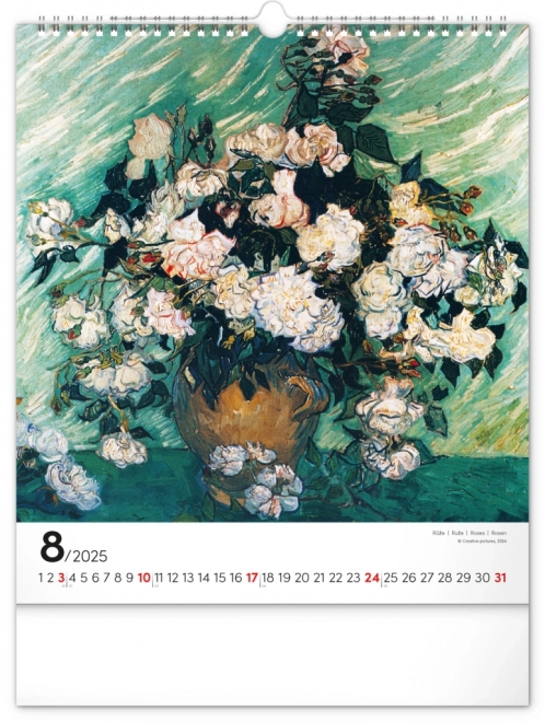 Wall Calendar Vincent van Gogh 2025