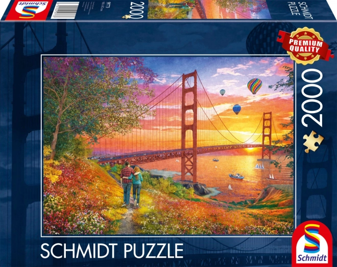 Golden Gate Bridge Walk Jigsaw Puzzle 2000 Pieces