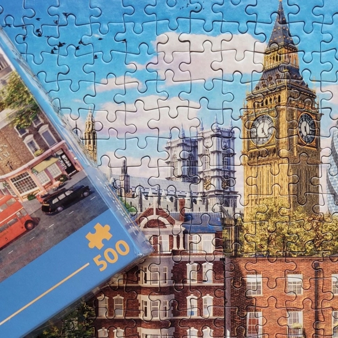 London Streets 500 Piece Puzzle