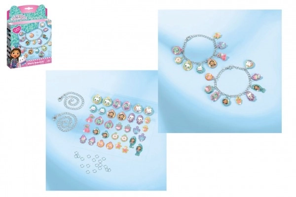 Creative Bracelet Making Set with Charms from Gabby's Dollhouse