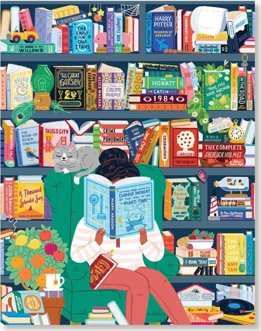 Puzzle Bucket List: 50 Books of the World You Must Read – 1000 Pieces