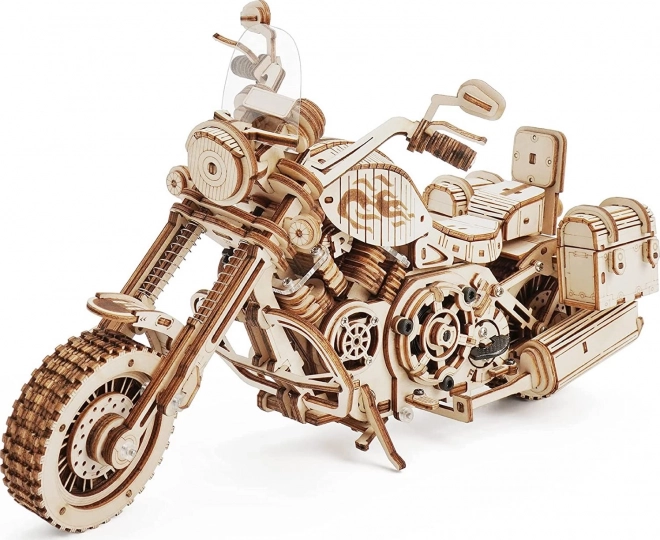 Robotime Rokr 3D Wooden Puzzle Cruiser Motorcycle