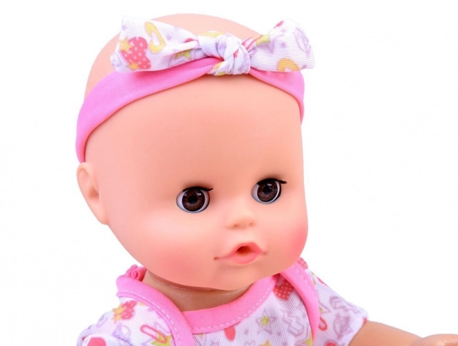 Interactive Baby Doll That Drinks and Talks – pink