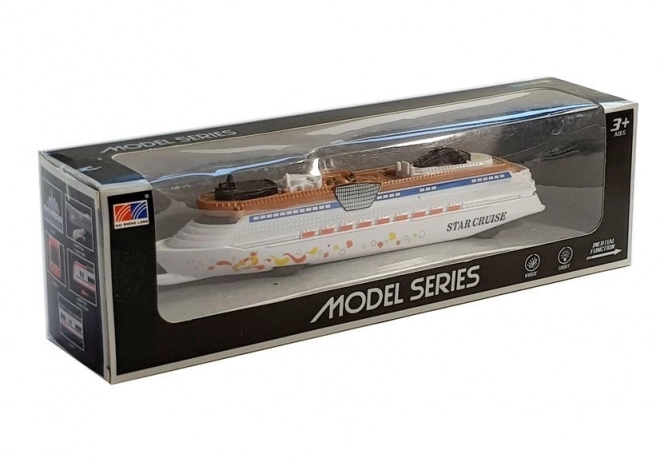 Battery-Powered Cruise Ship with Lights and Sounds