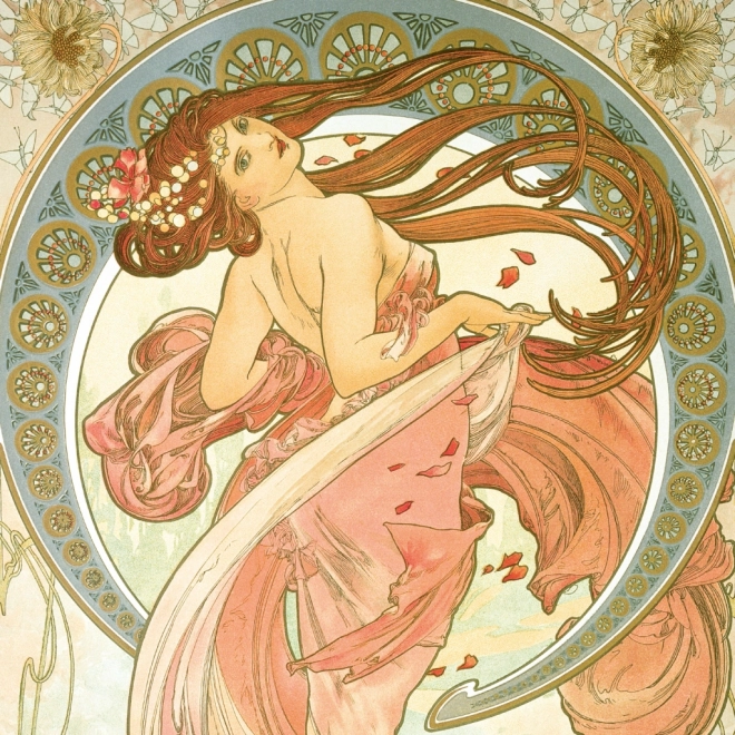 Alfons Mucha jegyzetnaptár 2026