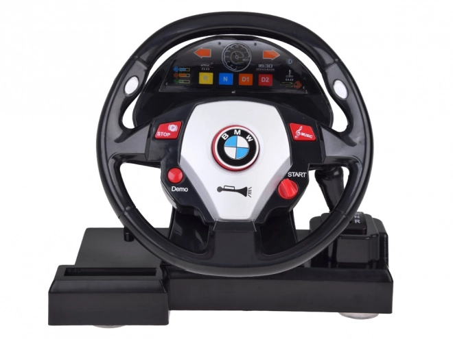 Sporty BMW Remote Controlled Car with Steering Wheel