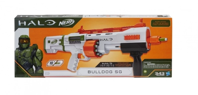 Nerf Halo Bulldog Combat Shotgun Blaster