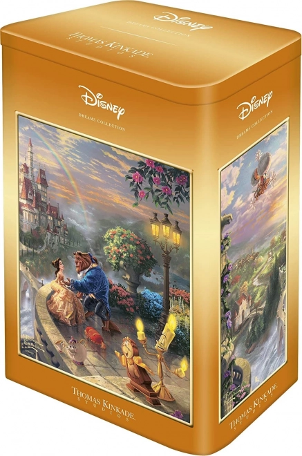 Beauty and the Beast Metal Case Puzzle