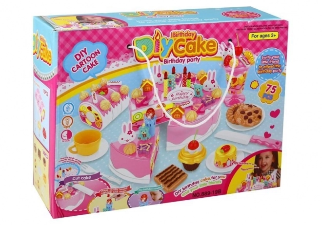 Birthday Party Play Set - Cutting Cake & Desserts