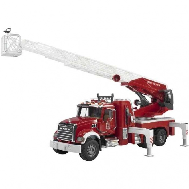 Bruder Fire Truck MACK Granite with Ladder