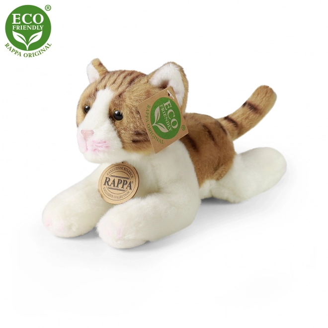 Plush Cat Lying 18 cm Eco-Friendly