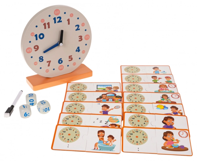 Educational Clock Set With Accessories