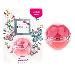 Lukky lucidalabbra a diamante 2-in-1, gusto dolce, colori: chiaro