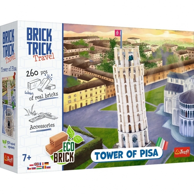 Trefl Brick Trick Travel: Leaning Tower of Pisa Set