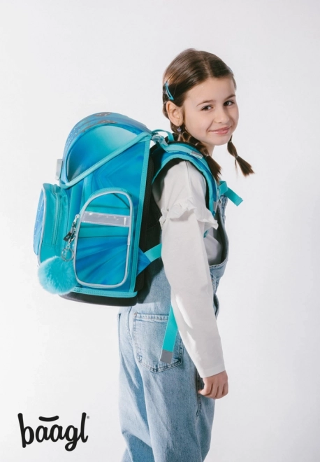 Baagl 5 Set Ergo Butterfly: Backpack, Pencil Case, Bag, Folder, Box