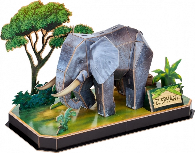 CubicFun 3D Puzzle Elephant