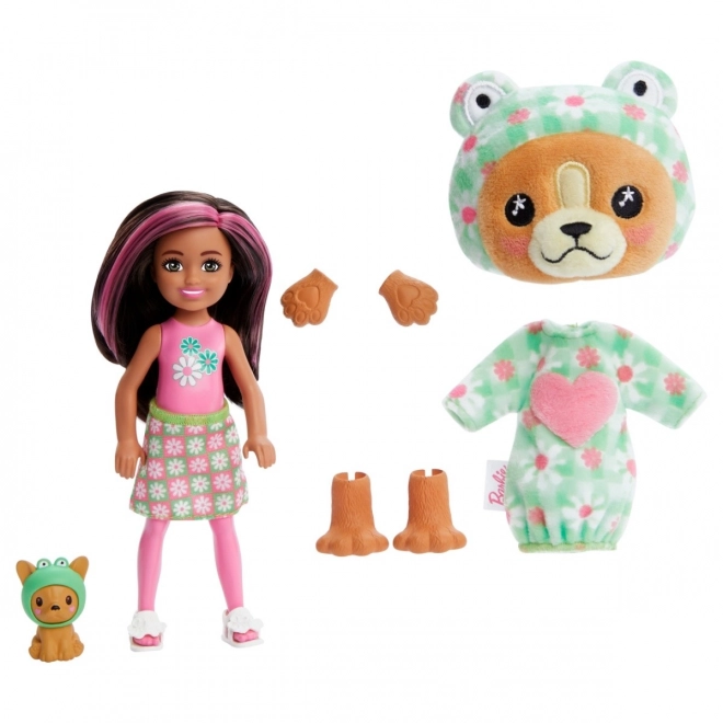 Barbie Cutie Reveal Chelsea Puppy-Frog Doll