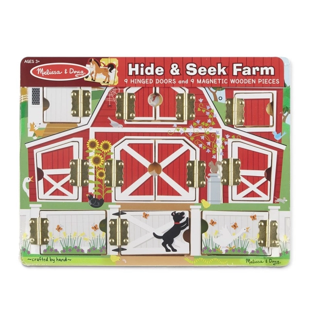 Melissa and Doug Barnyard Hide and Seek Puzzle