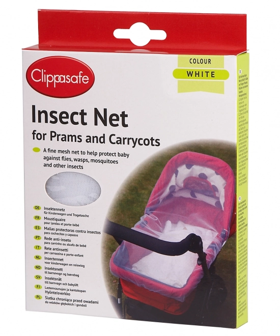 Mosquito Net for Stroller, White