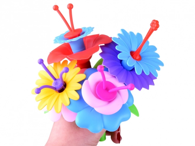 Creative Construction Flower Garden Set