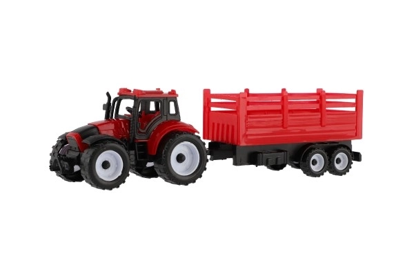 Tractor with Trailer Toy - Plastic Model