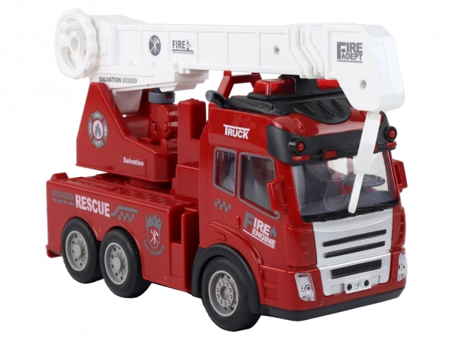 Remote Control Fire Truck with Crane