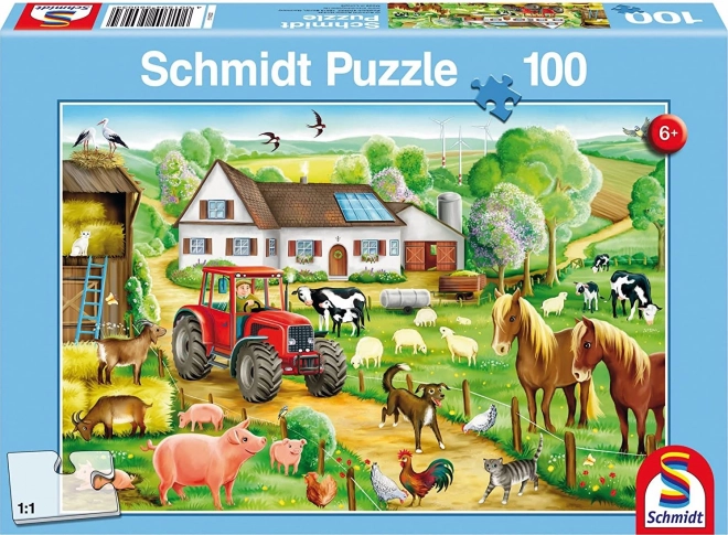 Farm Puzzle 100 Pieces