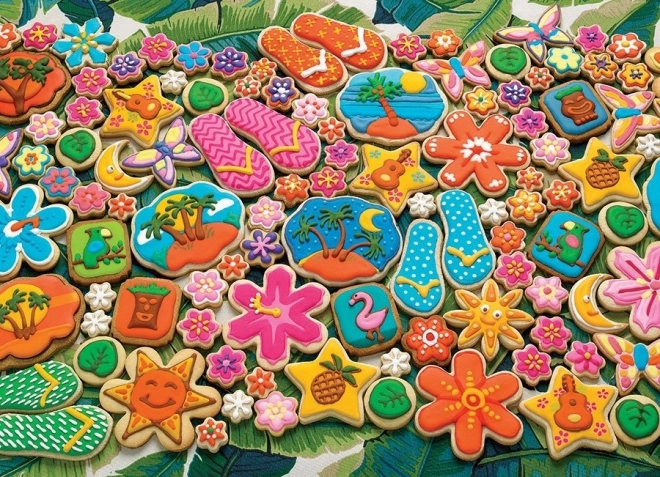 Tropical Cookies Puzzle by Cobble Hill - 1000 Pieces