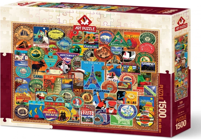 World Traveler Puzzle 1500 Pieces