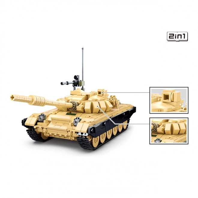 Sluban Model Bricks Battle Tank