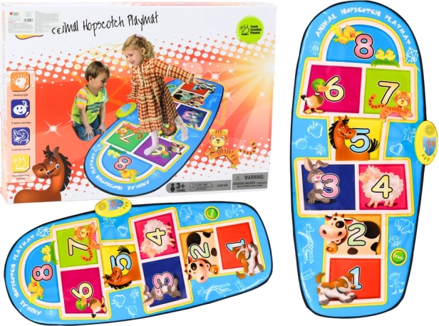 Dance Mat Interactive Classroom Game Animals 8 Melodies