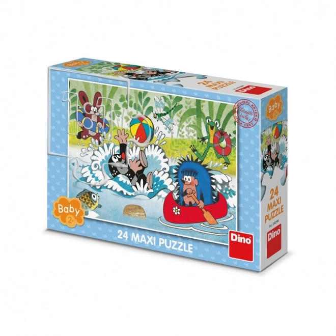 Puzzle Krtek and Friends in Water - 24 Pieces