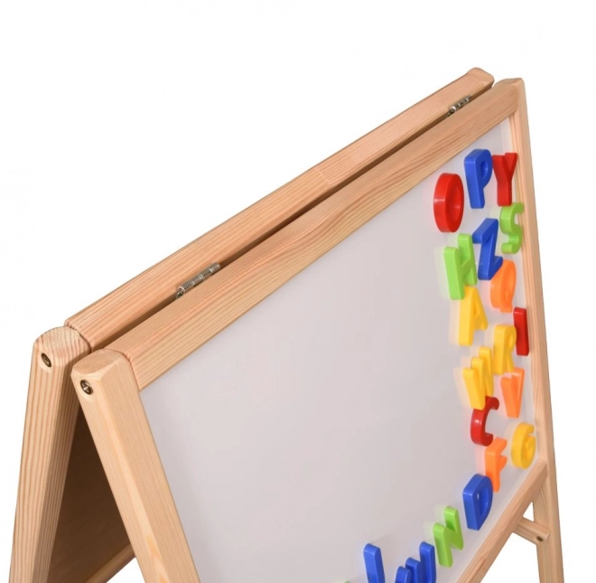 Magnetic Chalkboard with Abacus for Kids