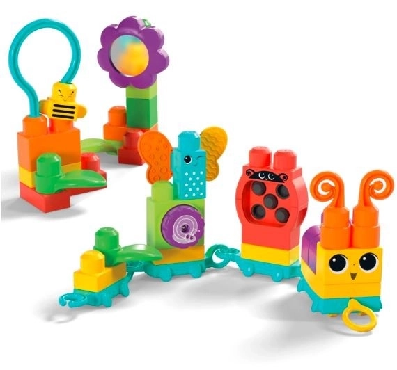 Colorful Caterpillar Train Set