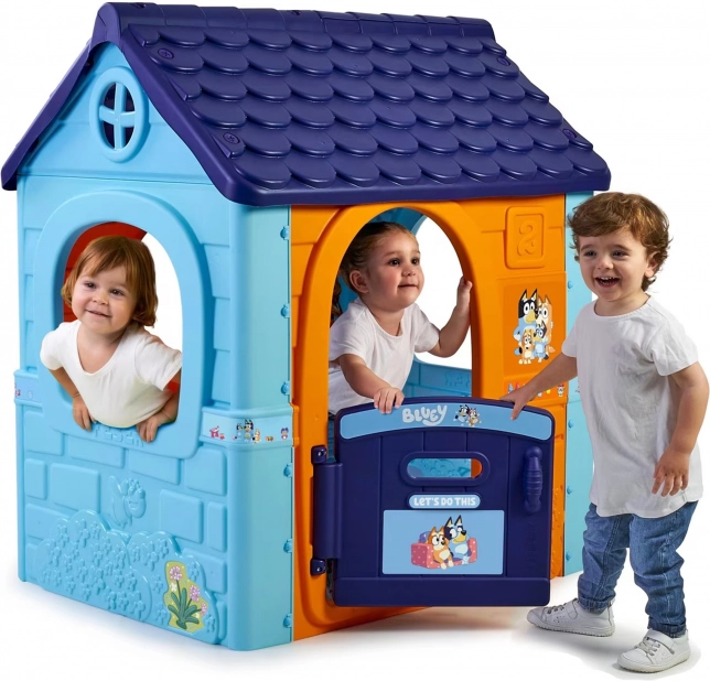 Casetta da giardino per bambini Bluey con cassetta delle lettere