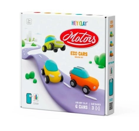 Eco Cars Modeling Clay Set