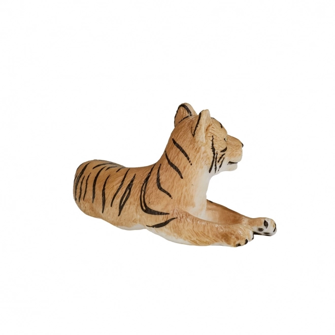 Mojo Bengal Tiger Cub Lying Down Figurine