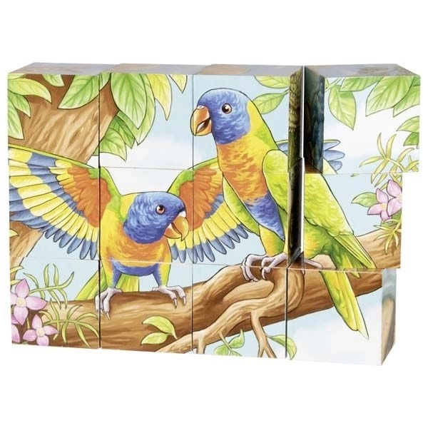 Goki Wooden Blocks Australian Animals
