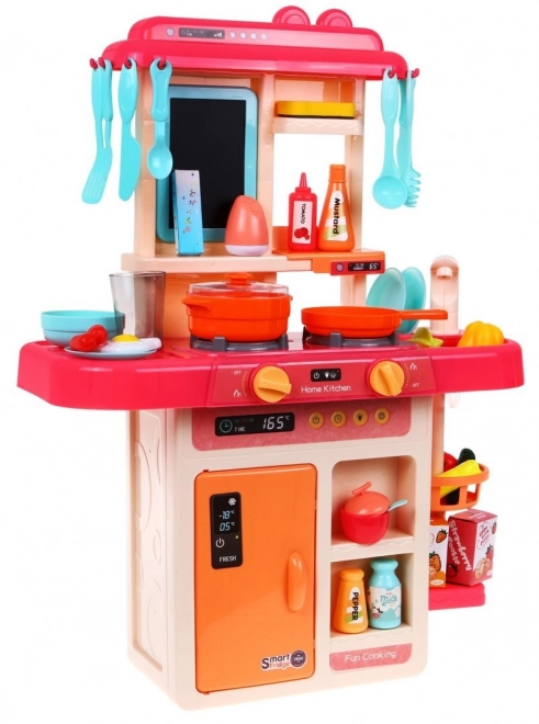 Pink Kitchen Playset with Accessories