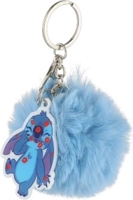 Stitch Keychain with Pom-Pom