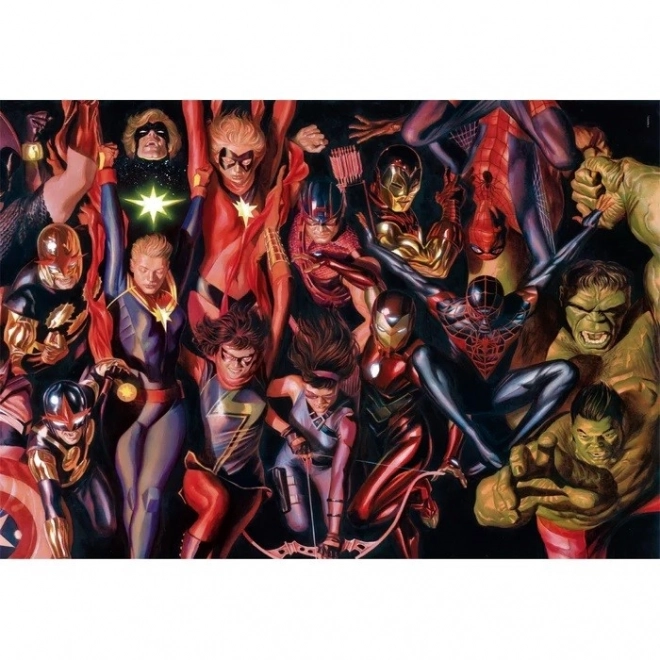 Clementoni Avengers Travel Case Puzzle - 1000 Pieces