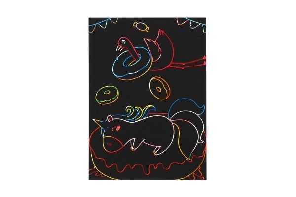 Scratch Art Rainbow Unicorn Set